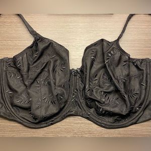 Panache BLK Tango Unlined Underwire, 38H *P1088